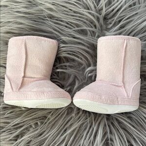 Cozy Pink Kids Boots